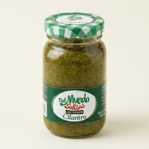 Salsa de cilantro 250 (ml) - Del Mundo Salsas
