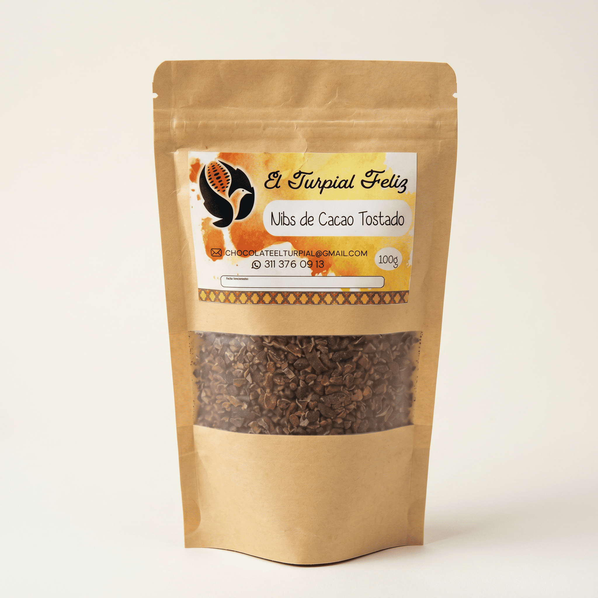 Nibs de cacao natural – El Turpial