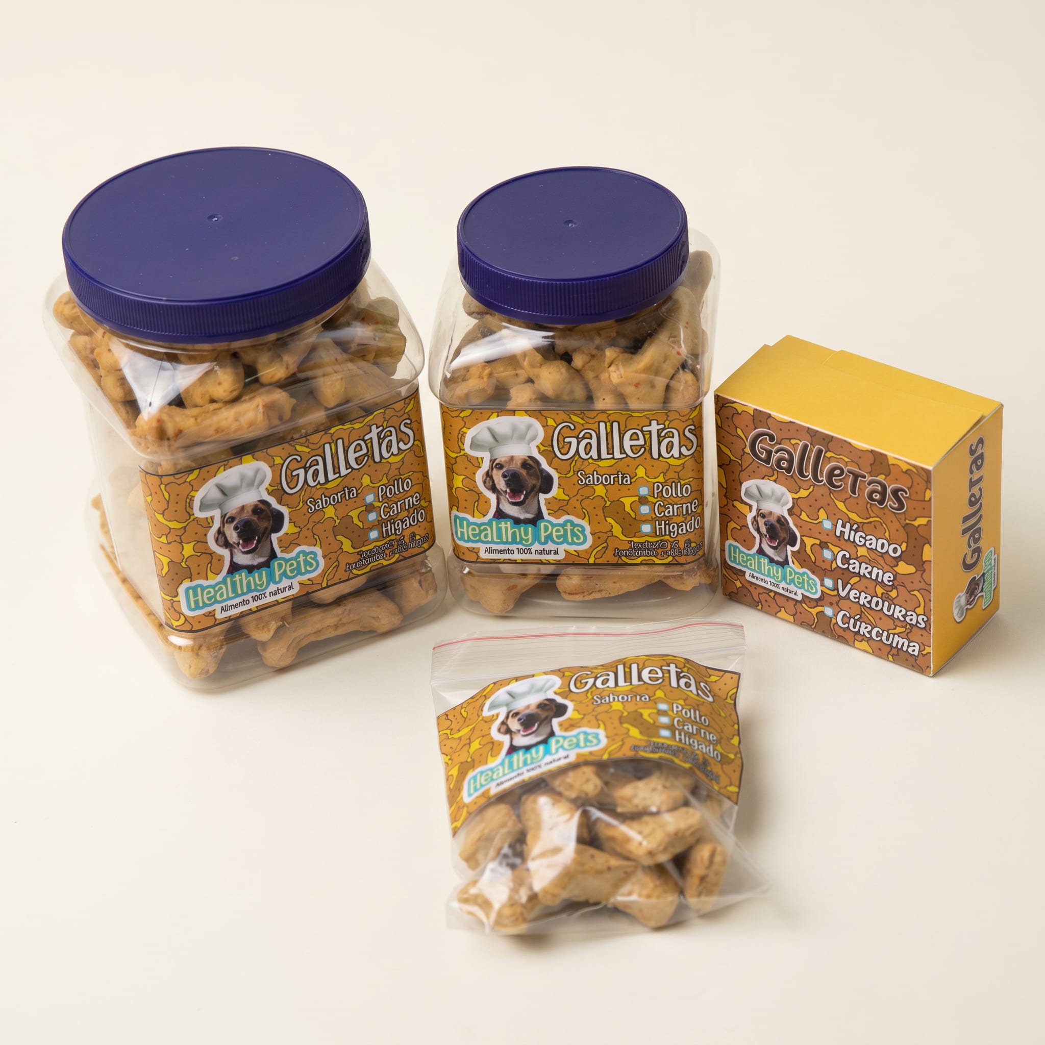 Galletas de hígado de pollo para los peluditos por 12, 45 ó 75 (unidades) - Healthy Pets