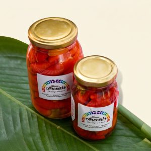 Ají picante encurtido 500 (ml) - Luis García Finca Arcoíris (Hortalizas)