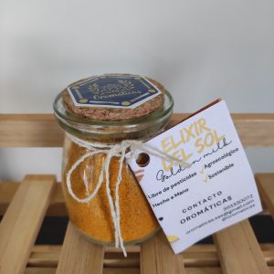 Elixir del Sol (Cúrcuma, cardamomo, pimienta, cilantro, canela) - Oromáticas