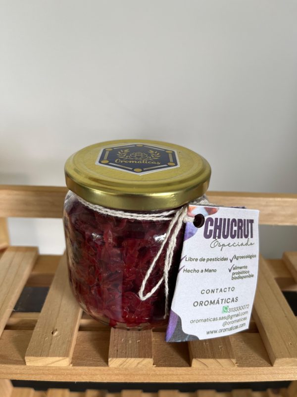 Chucrut (Especiado con hierbabuena, cúrcuma, ají cayena) - Oromáticas