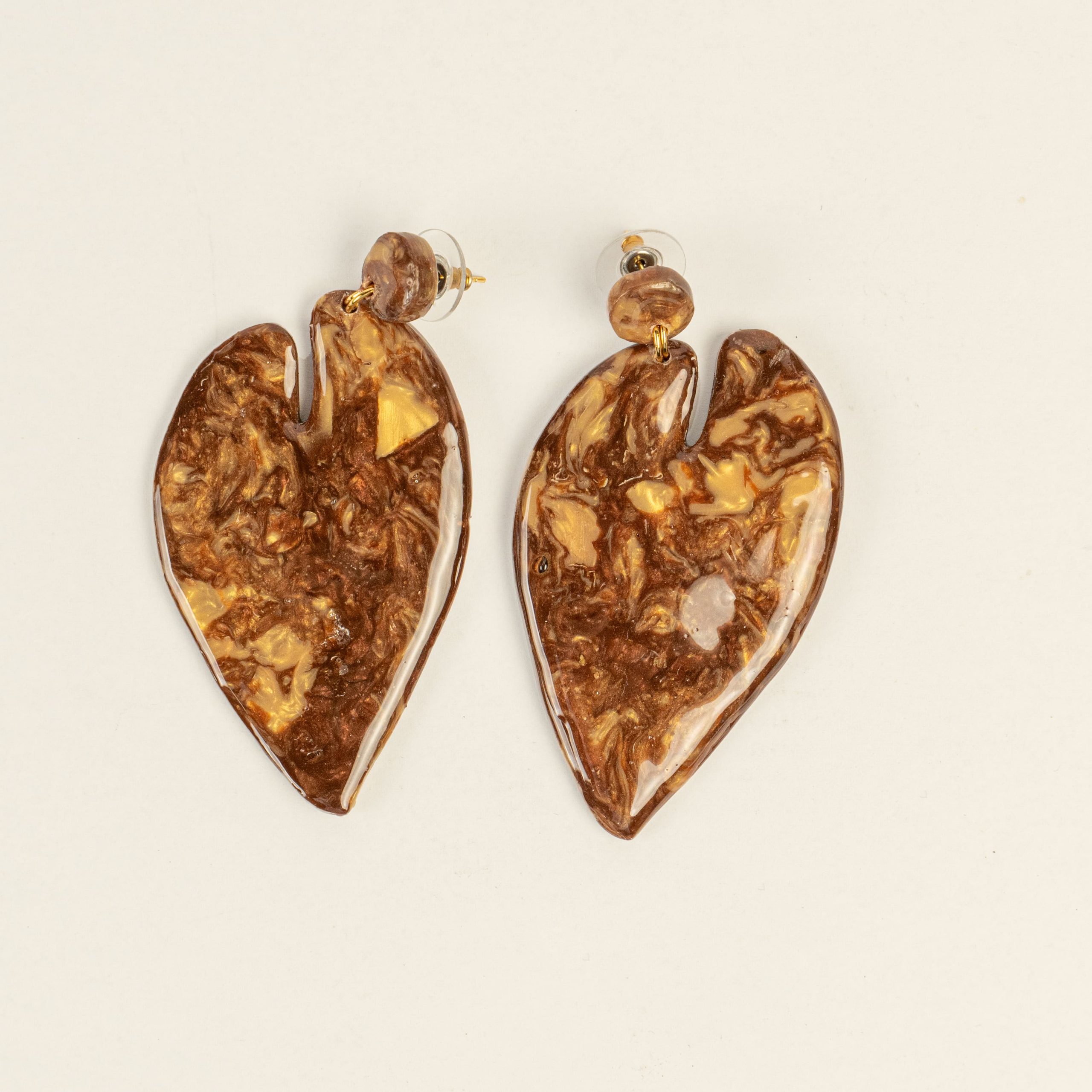 Maxi Aretes Botánica 5*7 (cm) - ARLE ALTA BISUTERÍA SOSTENIBLE - Imagen 2