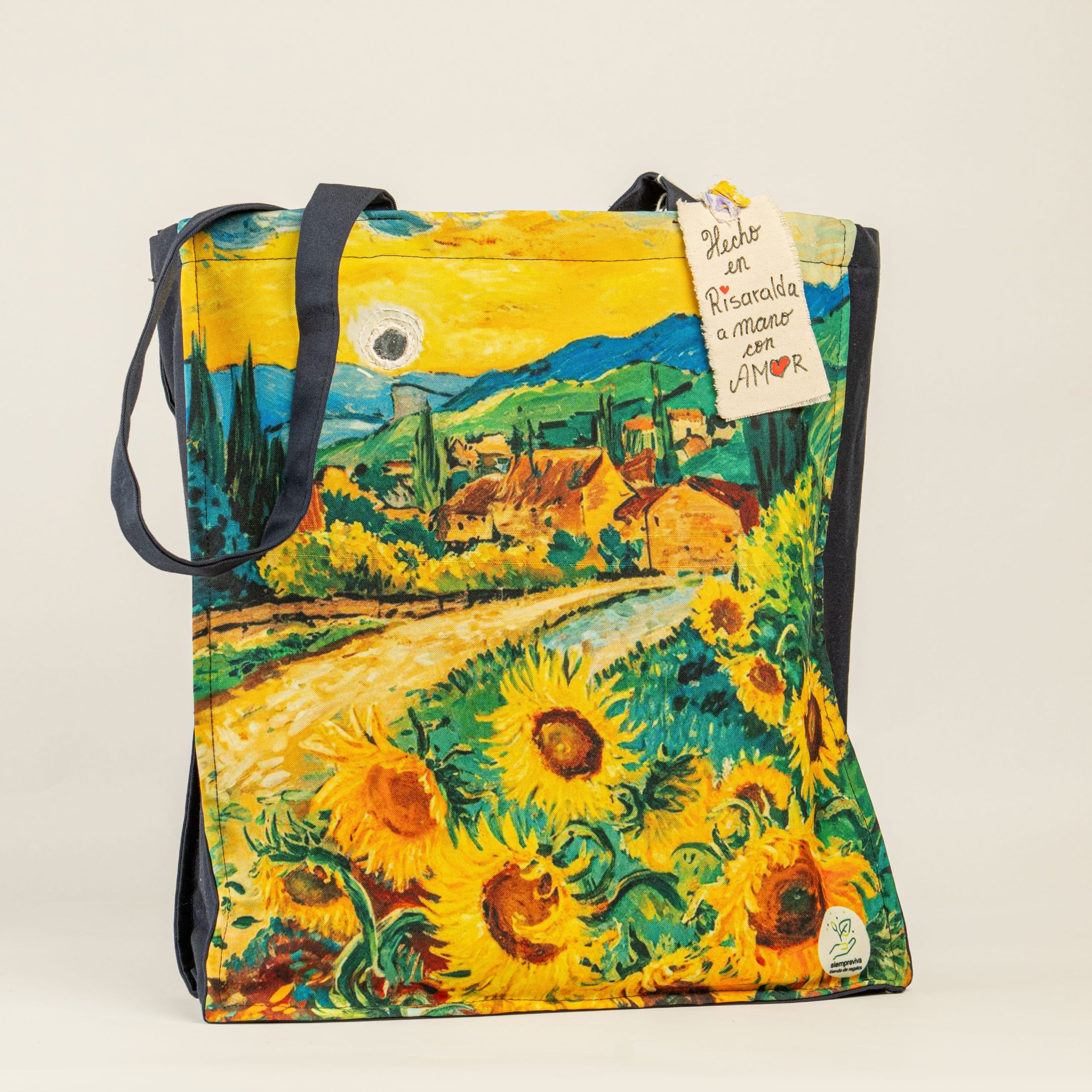 TOTE BAG (BOLSOS DE TELA) 38* 30 (cm) - Siempreviva Tienda De Regalos - Imagen 3