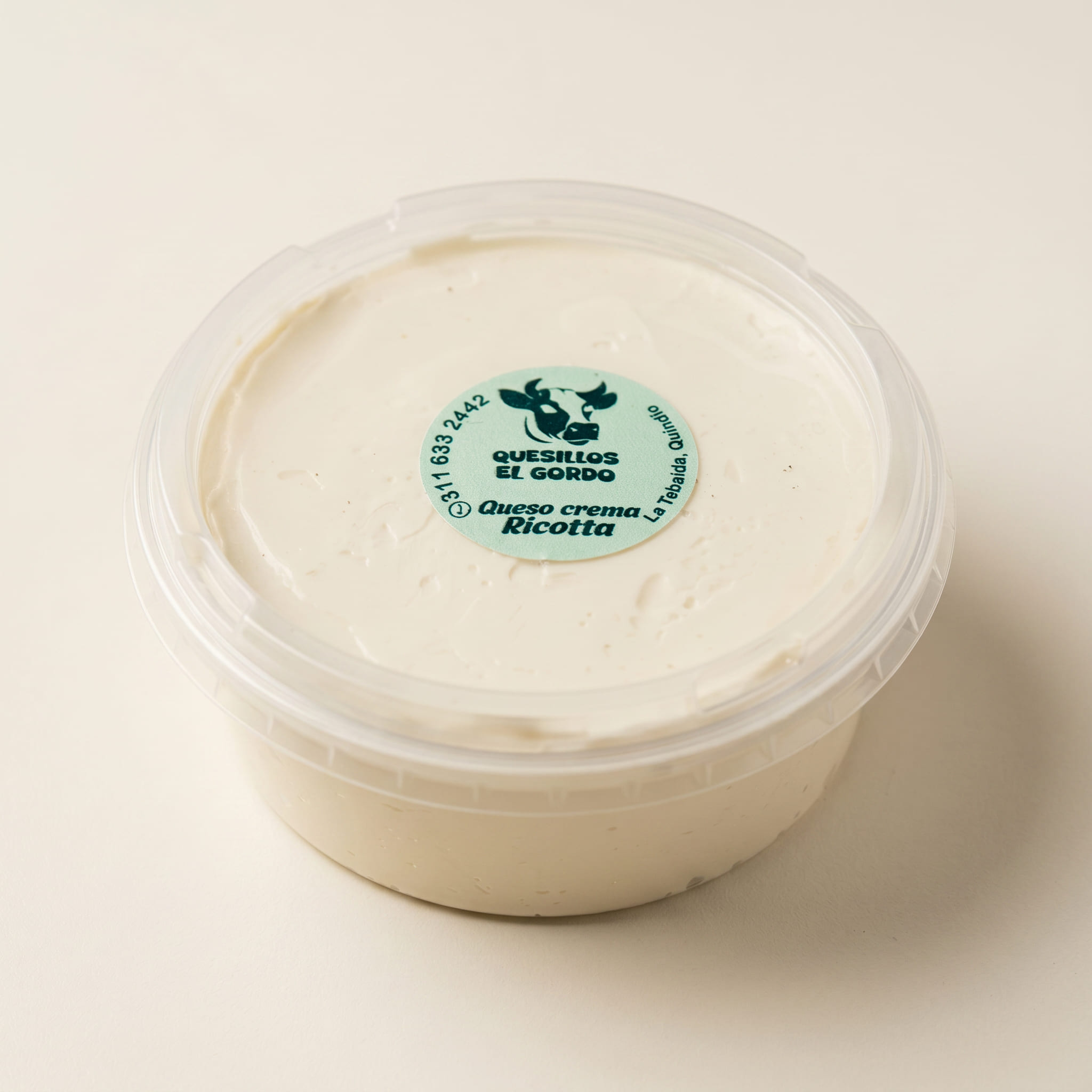 Queso ricota 300 (g) - Quesillos el Gordo