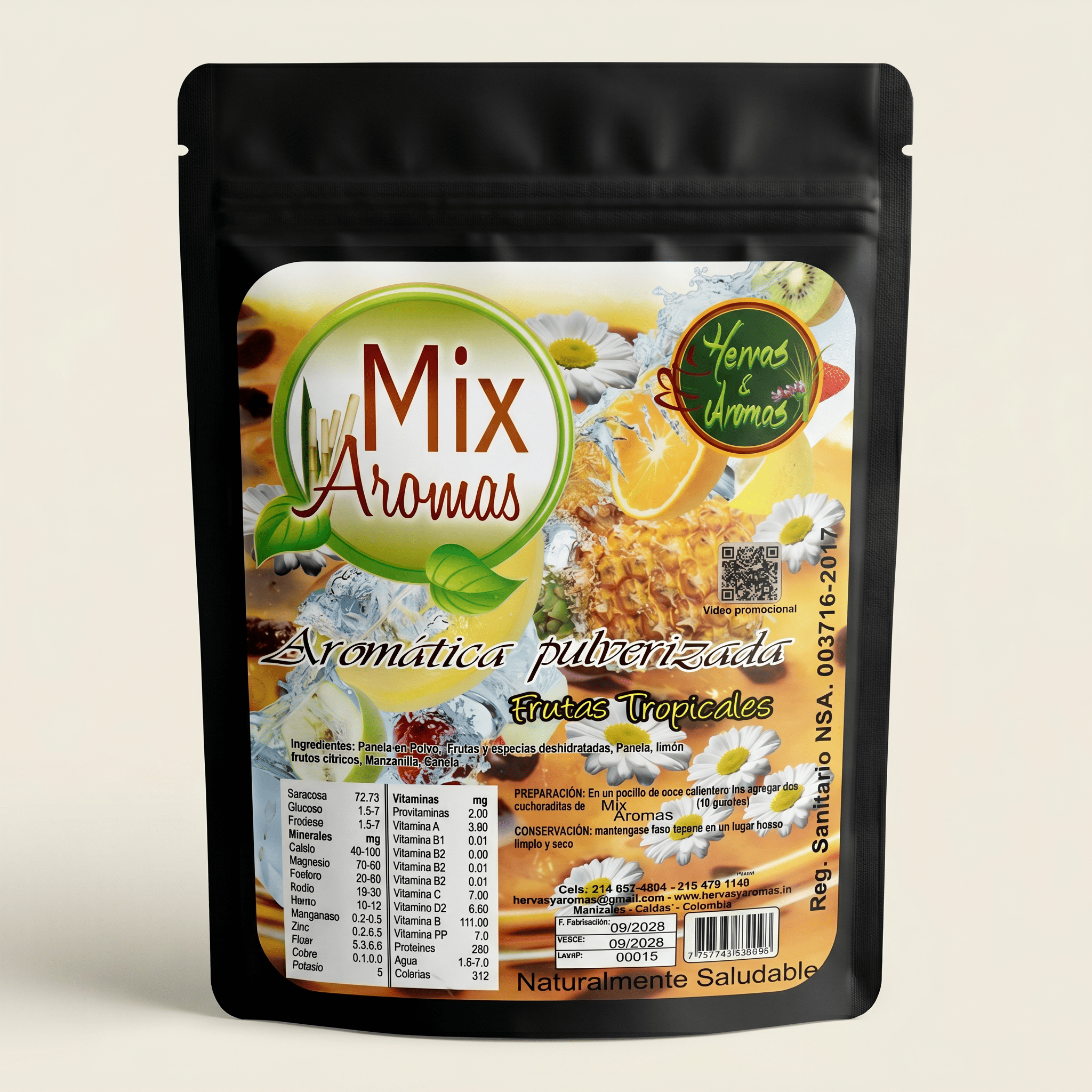 Aromática tropical x 250 g- Hervas y Aromas