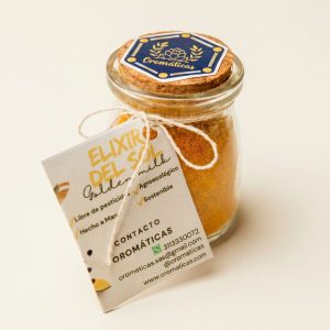 Elixir del sol (cúrcuma, cardamomo, pimienta, cilantro, canela) Frasco x 40 gr - Oromáticas
