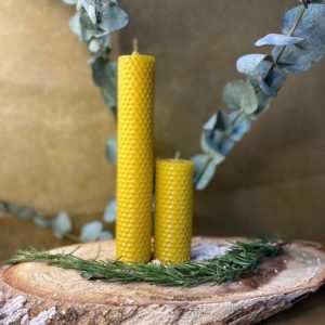 Vela de cera artesanal (unidad) – D`Abejaz